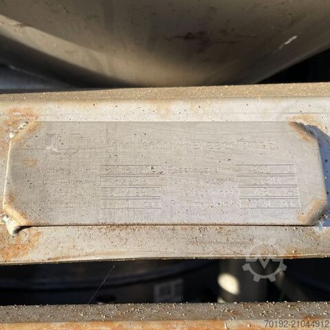 930 Liter druckfester Rundcontainer aus V2A UCON K0198