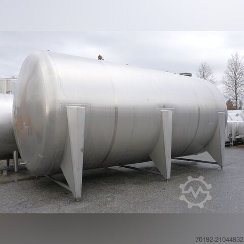 42000 Liter liegender Lagertank aus V2A  K0195