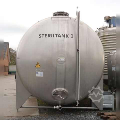 42000 Liter liegender Lagertank aus V2A  K0195