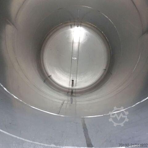 42000 Liter liegender Lagertank aus V2A  K0195