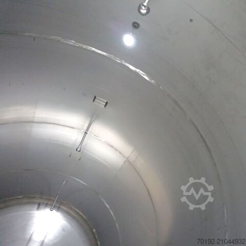 42000 Liter liegender Lagertank aus V2A  K0195