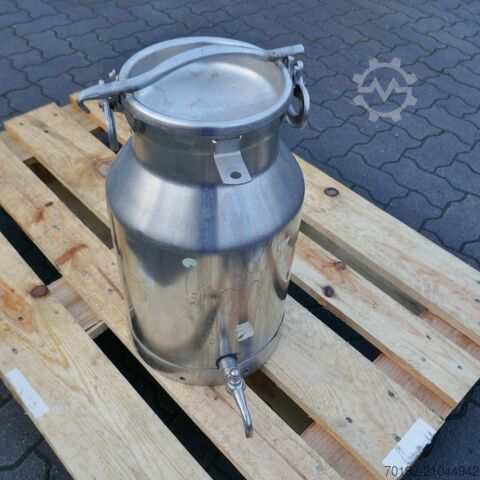 18 liter canister made of V2A stainless steel  B0100