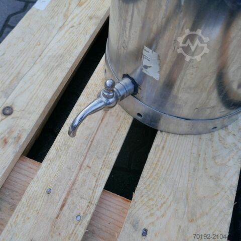 18 liter canister made of V2A stainless steel  B0100