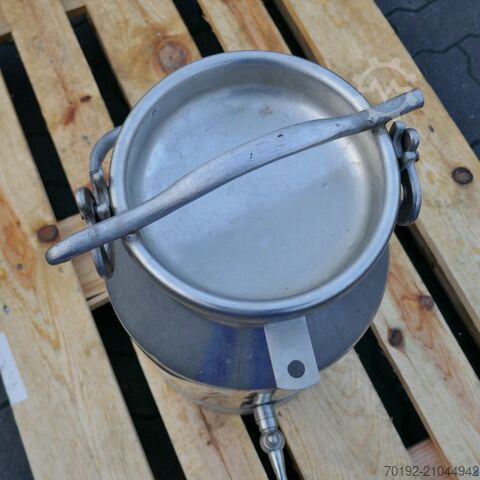 18 liter canister made of V2A stainless steel  B0100