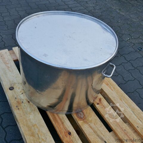 100 liter container made of V2A stainless steel  B0098