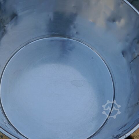 100 liter container made of V2A stainless steel  B0098