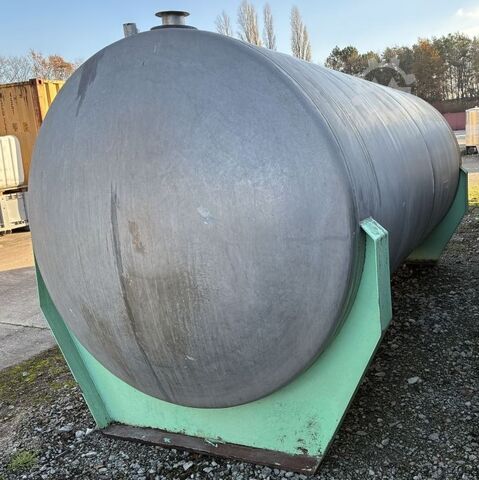10500 Liter liegender Lagertank aus V2A  S17372