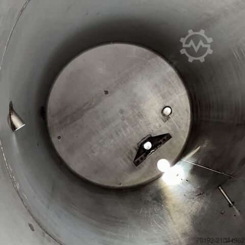 10500 Liter liegender Lagertank aus V2A  S17372