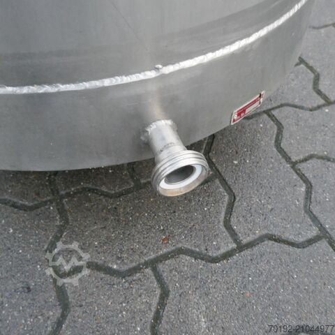 220 Liter fahrbarer Behälter aus V2A  B0095