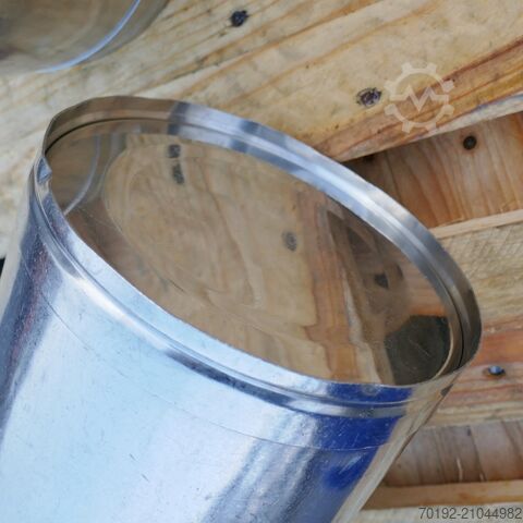 5 liter container / bucket made of V2A stainless steel  B0096