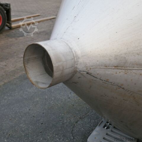 2200 liter tank made of V4A stainless steel  B0087