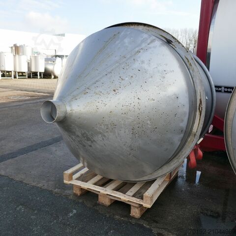 2200 liter tank made of V4A stainless steel  B0087