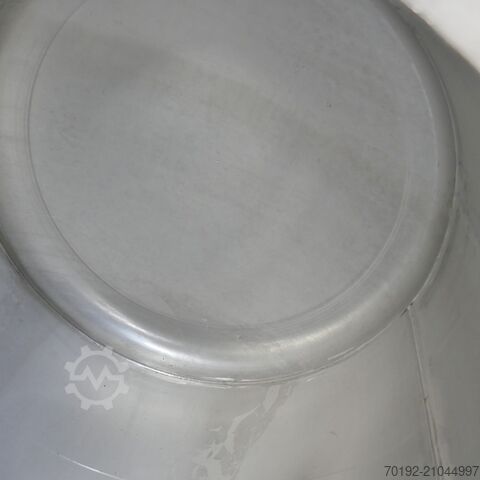 1600 Liter horizontaler Lagertank aus V4A  9876