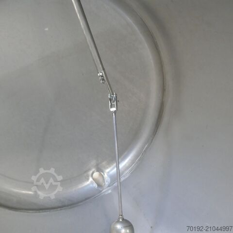 1600 Liter horizontaler Lagertank aus V4A  9876