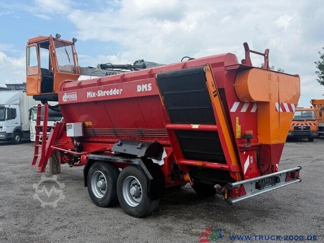Agricultural machine Dücker Holz Schredder DMS500S Kran Kesla+Kabine+Greifer