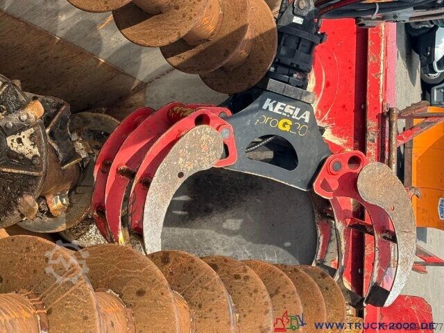 Agricultural machine Dücker Holz Schredder DMS500S Kran Kesla+Kabine+Greifer