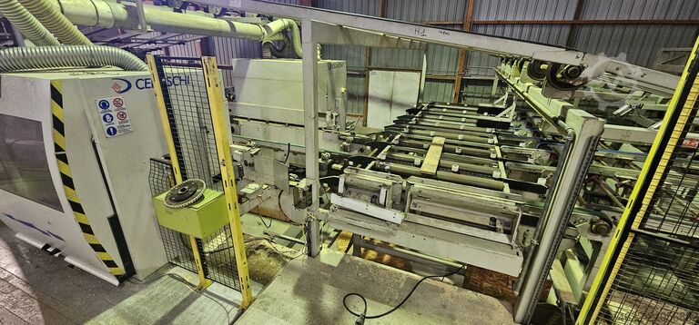 Einlaufvorrichtung für Doppelzapfmaschine LECAB 