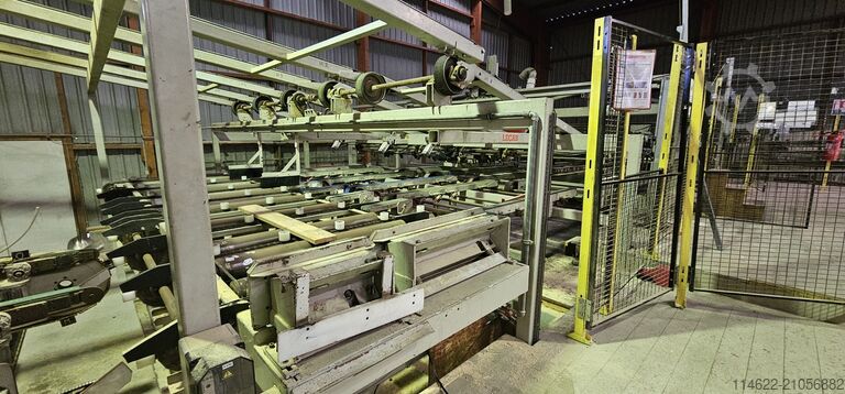 Einlaufvorrichtung für Doppelzapfmaschine LECAB 