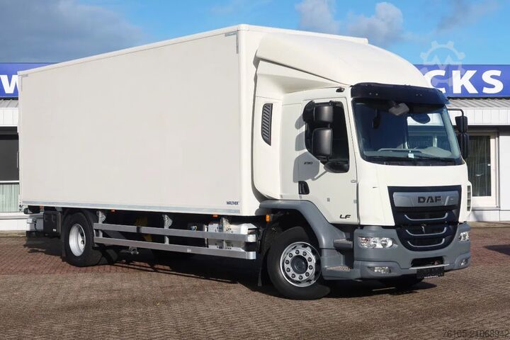 Box body DAF LF 290 Bak+Klep 1500 kg