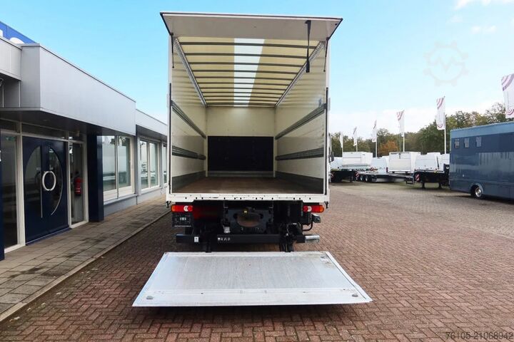 Box body DAF LF 290 Bak+Klep 1500 kg