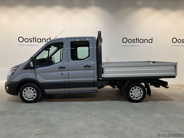 Platform van double cab Ford Transit 2.0 TDCI L2H1 130 PK DC Dubbel Cabine T...