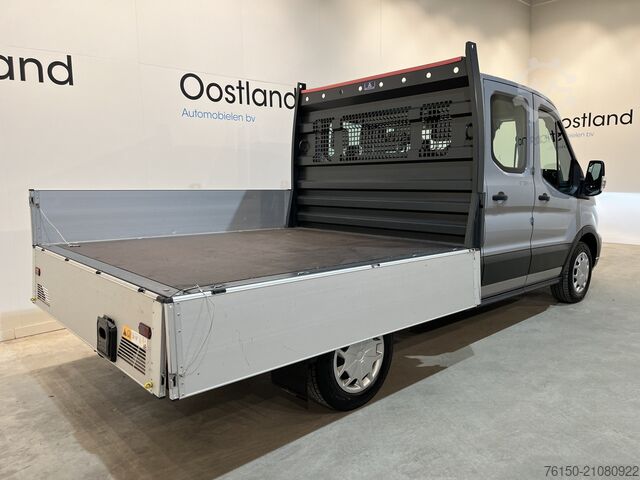 Platform van double cab Ford Transit 2.0 TDCI L2H1 130 PK DC Dubbel Cabine T...
