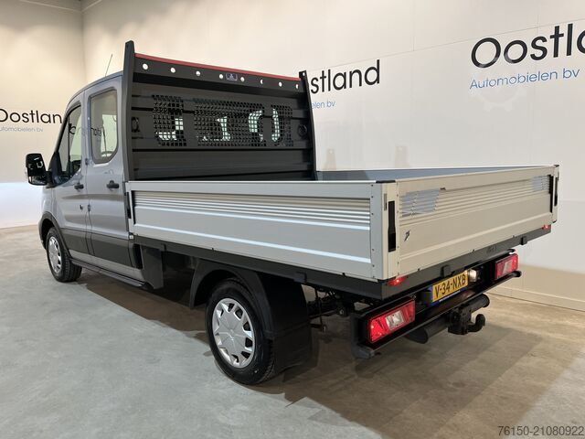 Platform van double cab Ford Transit 2.0 TDCI L2H1 130 PK DC 6 pers. Trend O...