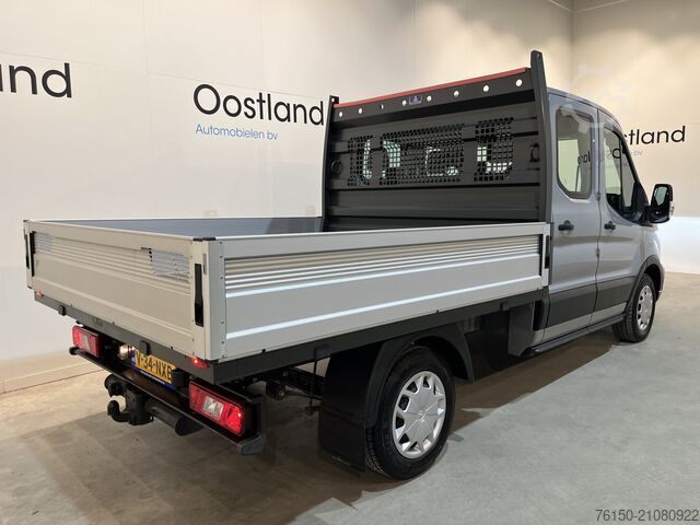 Platform van double cab Ford Transit 2.0 TDCI L2H1 130 PK DC 6 pers. Trend O...