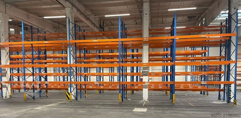 32,4 m Palettenregal 6 m hoch 4 Ebenen Stow Pal Rack