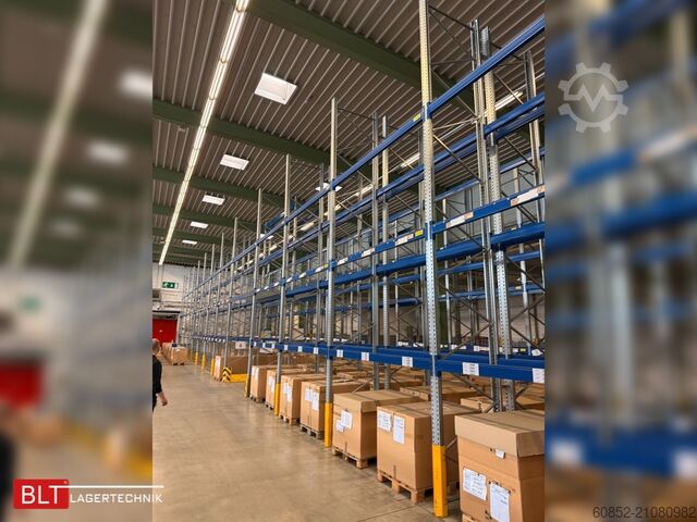 Schwerlastregal ca. 14,20 lfm BITO P4 Palettenregale H:680cm, 3000kg Fachlast, Hochregale