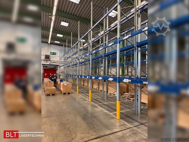Schwerlastregal ca. 14,20 lfm BITO P4 Palettenregale H:680cm, 3000kg Fachlast, Hochregale