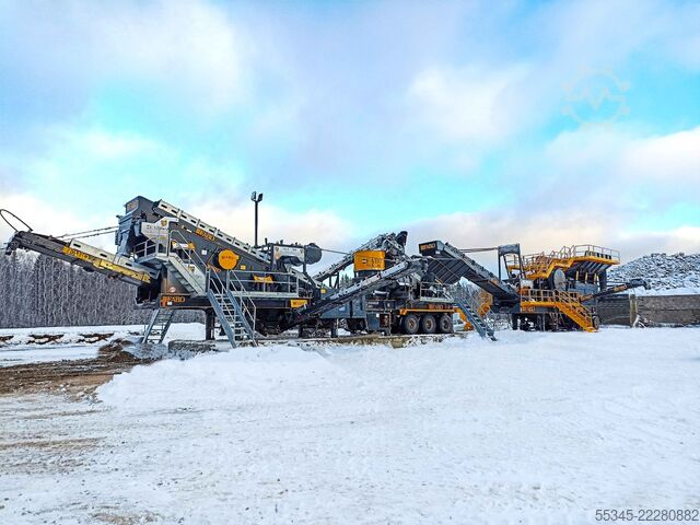 Brechanlage/Mobile Brechanlage FABO Mobile Crushing Plant Mobile Jaw Crusher MCK-115