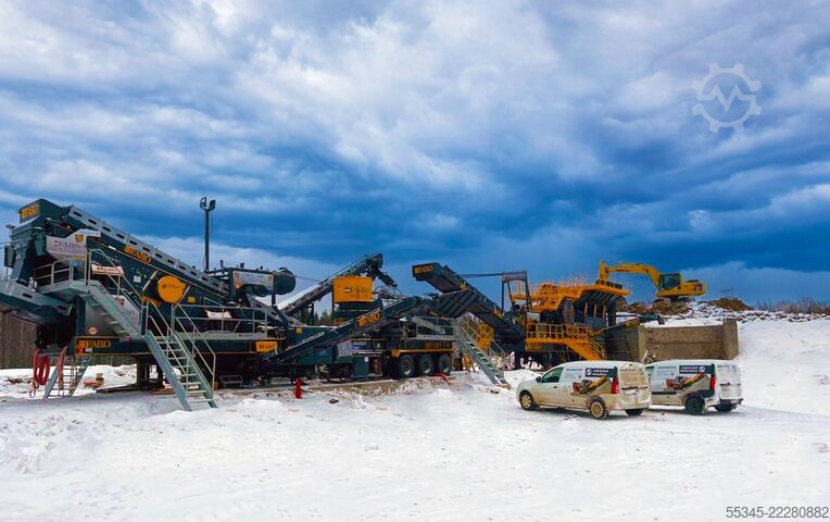 Brechanlage/Mobile Brechanlage FABO Mobile Crushing Plant Mobile Jaw Crusher MCK-115