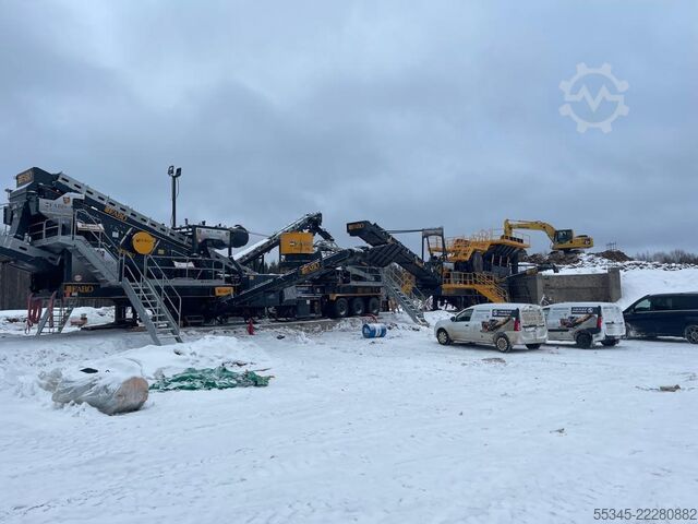 Brechanlage/Mobile Brechanlage FABO Mobile Crushing Plant Mobile Jaw Crusher MCK-115