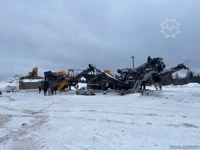 Brechanlage/Mobile Brechanlage FABO Mobile Crushing Plant Mobile Jaw Crusher MCK-115