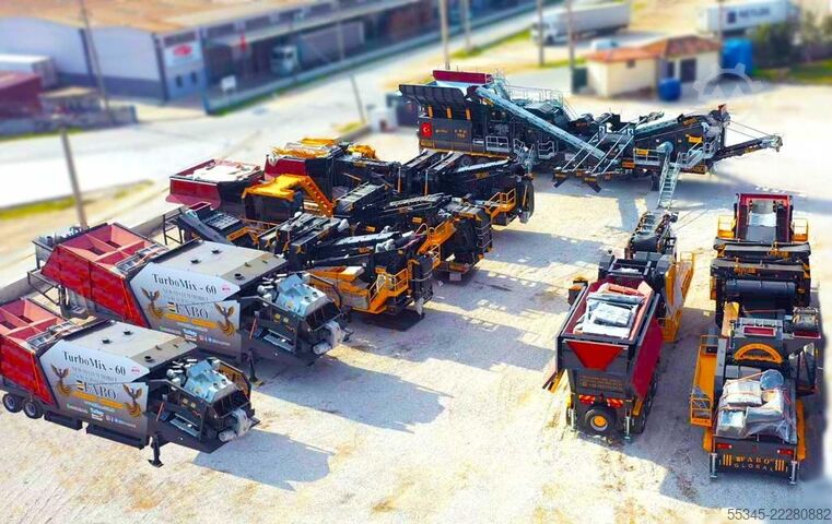 Brechanlage/Mobile Brechanlage FABO Mobile Crushing Plant Mobile Jaw Crusher MCK-115