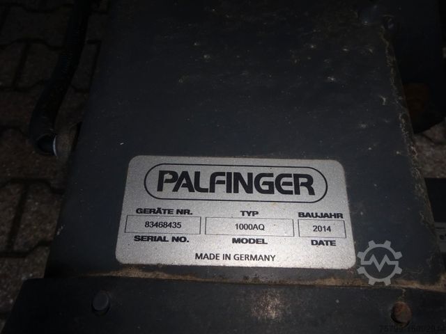 Box van DAF LF 220 Koffer mit Palfinger LBW 4x2