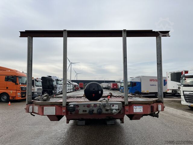 Plattformanhänger Nooteboom OVB-90-05 / 5 axle 12 Ton Hydraulic / BPW Drum ...