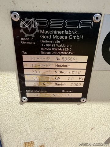 MOSCA RO-M-P2 Automatische Maschine MOSCA RO-M-P2 Automatyczna Maszyna MOSCA RO-M-P2 Automatyczna Maszyna