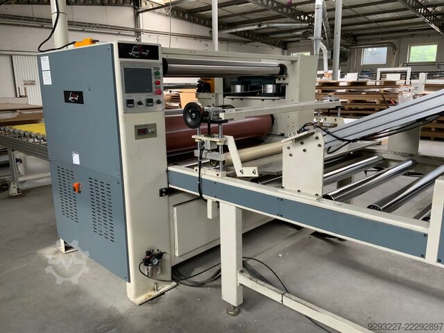 Laminating line for acrylic and PET sheets MASTER PUR 1400 Panel Laminating Line