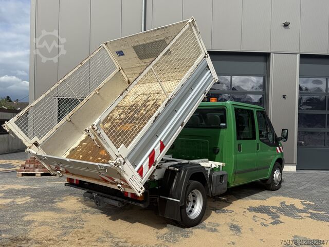 Transporter mit Doppelkabine Ford Transit FT 350 2.4 TDCI Dreiseitenkipper