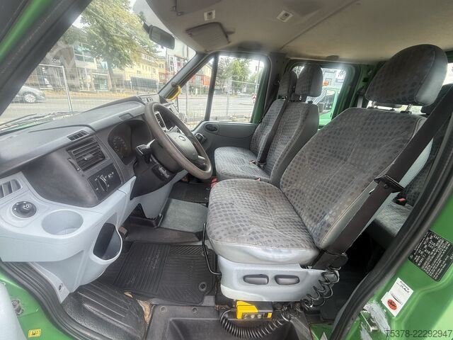 Transporter mit Doppelkabine Ford Transit FT 350 2.4 TDCI Dreiseitenkipper