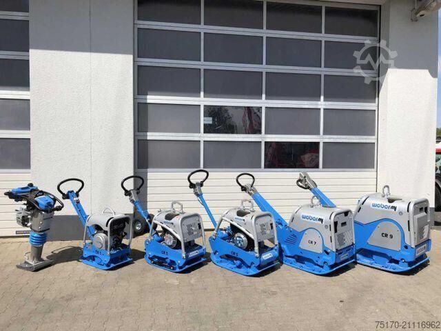 Rüttelplatte Weber CR 7 Hatz-Diesel 475kg / 3J. Garantie