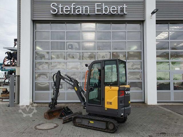 Minibagger Volvo EC18E / nur 415h! / MS01 / 2021 / inkl 2x Löffel