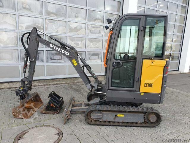 Minibagger Volvo EC18E / nur 415h! / MS01 / 2021 / inkl 2x Löffel