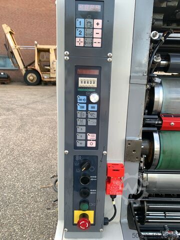 2-Farben-Offset „gerade“ Druckmaschine mit Alkoholbefeuchtung Hashimoto (Japan) Impulse F-522