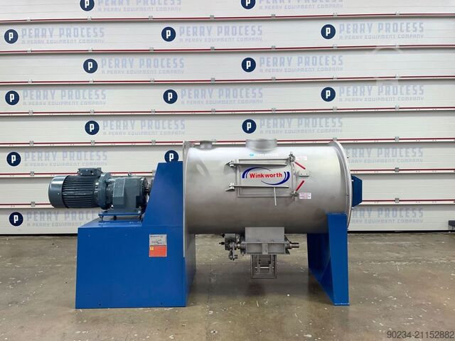 400 Liter Winkworth Modell RT400 Edelstahl Hochgeschwindigkeits-Pflugscharmischer WINKWORTH RT400