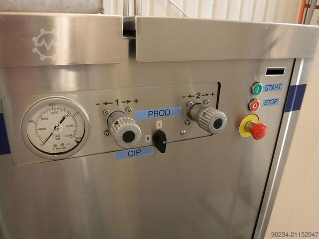 Tetra Pak Tetra Alex 20 Edelstahl-Homogenisator, 1320 GPH bei 2320 PSI TETRA PAK Tetra Alex 20