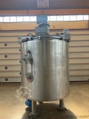 Gebrauchter Winkworth PV3000 3.000 Liter Edelstahl-Prozessbehälter WINKWORTH PV3000