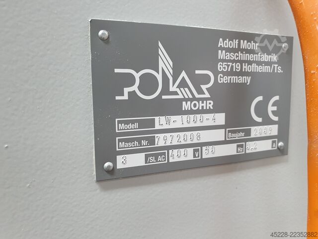 PAPER STACKER LIFT Polar Mohr LW-1000-4